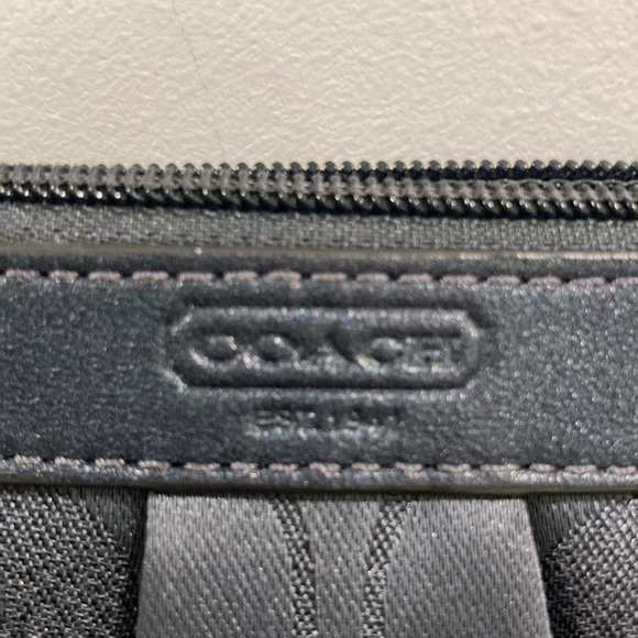 COACH Grey Wristlet - Picture 7 of 16